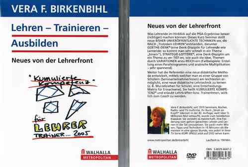 DVD Vera F. Birkenbihl: Lehren-Trainieren-Ausbilden 2005