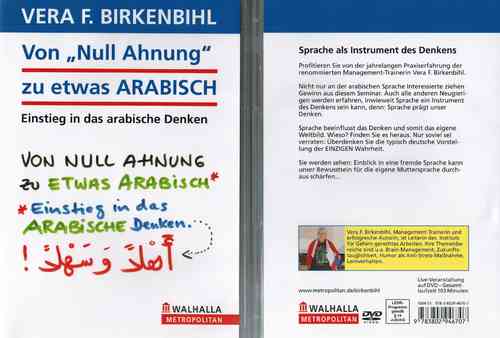 DVD Vera F. Birkenbihl: Von "Null Ahnung" zu etwas Arabisch