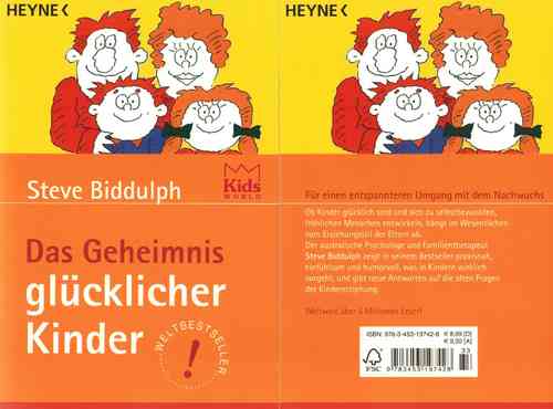 Buch Steve Biddulph: Das Geheimnis glücklicher Kinder
