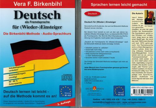 Audio-Sprachkurs: Deutsch als Fremdsprache für (Wieder-) Einsteiger